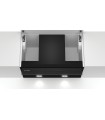 Siemens LJ67BAM60 iQ500, Campana decorativa integrada, 60 cm, Cristal negro