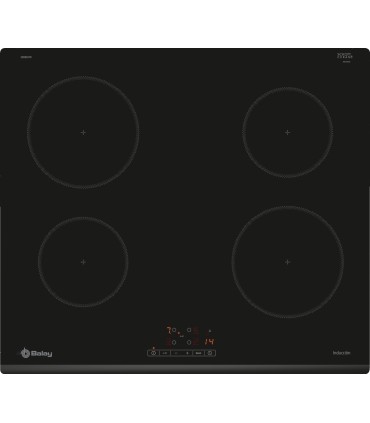 Balay 3EB861FR Placa de inducción, 60 cm, negro, Placa sin perfiles