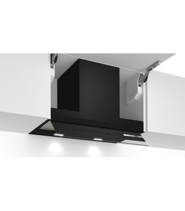 Bosch DBB67AM60 Serie 6, Campana decorativa integrada, 60 cm, Cristal negro