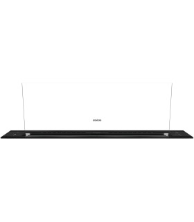 Siemens LD98WMM60 iQ700, Extractor de encimera telescópico, 90 cm, Cristal