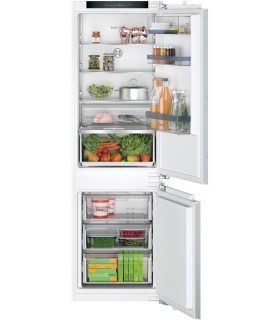 Bosch KIN86VFE0 Serie 4, Frigorífico combi integrable, 177.2 x 54.1 cm, Puerta fija