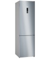 Siemens KG39NXIBF iQ300, Frigorífico combinado de libre instalación, 203 x 60 cm, Acero inoxidable antihuellas