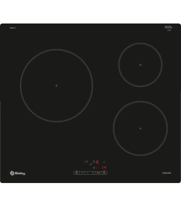 Balay 3EB864FR Placa de inducción, 60 cm, negro, Placa sin perfiles