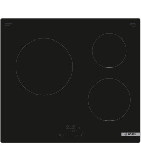 Bosch PUC611BB5E Serie 4, Placa de inducción, 60 cm, negro, Placa sin perfiles