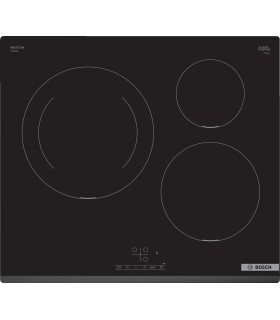 Bosch PUJ631BB5E Serie 4, Placa de inducción, 60 cm, negro, Placa sin perfiles