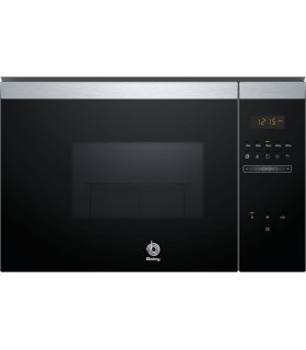 Balay 3CG4172X2 Microondas integrable, 60 x 38 cm, Cristal negro - acero inox