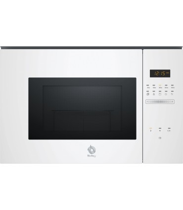 Balay 3CG5175B2 Microondas integrable, 60 x 38 cm, Cristal blanco