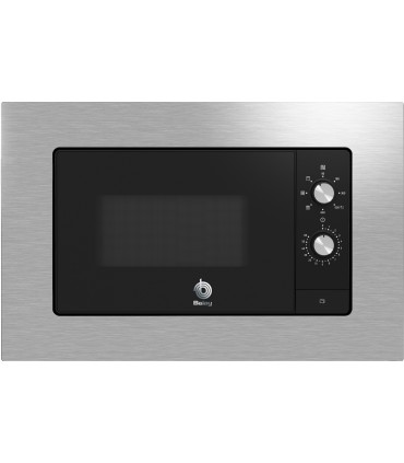 Balay 3CG6112X3 Microondas integrable, 60 x 38 cm, Acero inoxidable