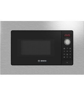 Bosch BEL623MS3 Serie 2, Microondas integrable, 60 x 38 cm, Acero inoxidable
