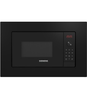 Siemens BE623LMB3 iQ300, Microondas integrable, 60 x 38 cm, Negro