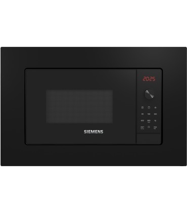 Siemens BE623LMB3 iQ300, Microondas integrable, 60 x 38 cm, Negro