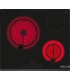 Bosch PKK631FP8E Serie 6, Placa vitrocerámica, 60 cm, negro, Placa sin perfiles