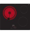 Siemens ET61RBKB8E iQ300, Placa vitrocerámica, 60 cm, negro, Placa sin perfiles