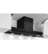 Bosch DBB97AM60 Serie 6, Campana decorativa integrada, 90 cm, Cristal negro
