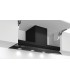 Balay 3BD997GN Campana decorativa integrada, 90 cm, Cristal negro