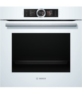 Bosch HSG636BW1 Serie 8, Horno con vapor, 60 x 60 cm, Blanco