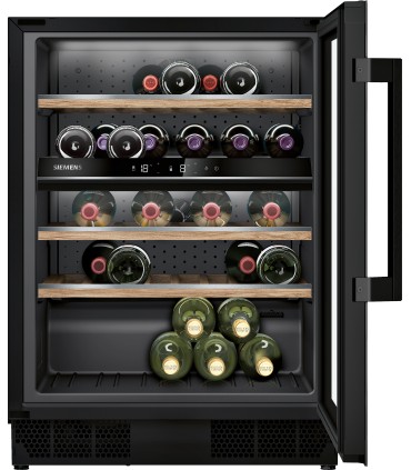 Siemens KU21WAHG0 iQ500, Vinoteca con puerta de cristal , 82 x 60 cm