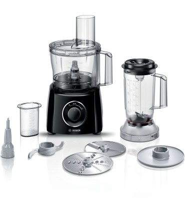 Bosch MCM3201B Procesador de alimentos, MultiTalent 3, 800 W, Negro, Negro