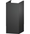 Bosch DWZ1IB6K1 Prolongador de chimenea para campana decorativa integrada, 450-854 mm, Negro