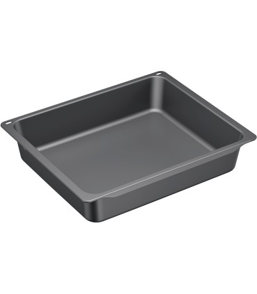 Bosch HEZ633073 Bandeja de horno universal extraprofunda, 81 x 455 x 375 mm, Antracita