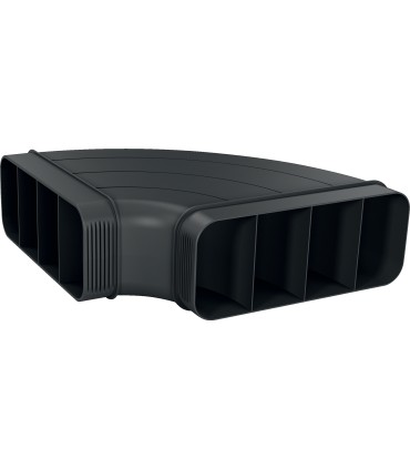 Bosch HEZ9VDSB1 Conducto plano rectangular, Codo 90º para tubo plano horizontal