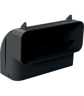Bosch HEZ9VDSB3 Conducto plano rectangular, Codo 90º, para tubo plano vertical M