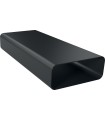 Bosch HEZ9VDSM2 Conducto plano rectangular, 1000 mm, Negro