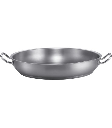 Siemens HZ390240 Paellera, diámetro 40 cm, acero inoxidable