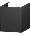 Siemens LZ11IBN61 Prolongador de chimenea para campana decorativa, 187-360 mm, Negro