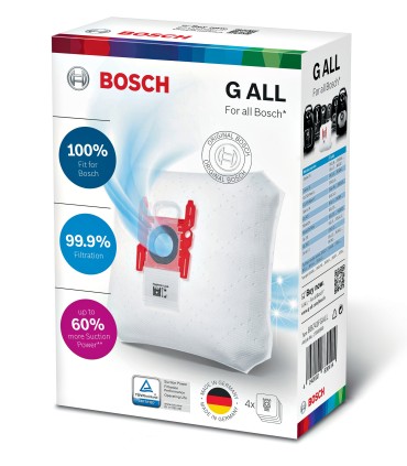 Bosch BBZ41FGALL Bolsa para aspirador, PowerProtect Type G ALL